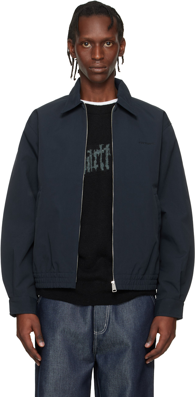Carhartt Work In Progress: Black Neven Jacket | SSENSE