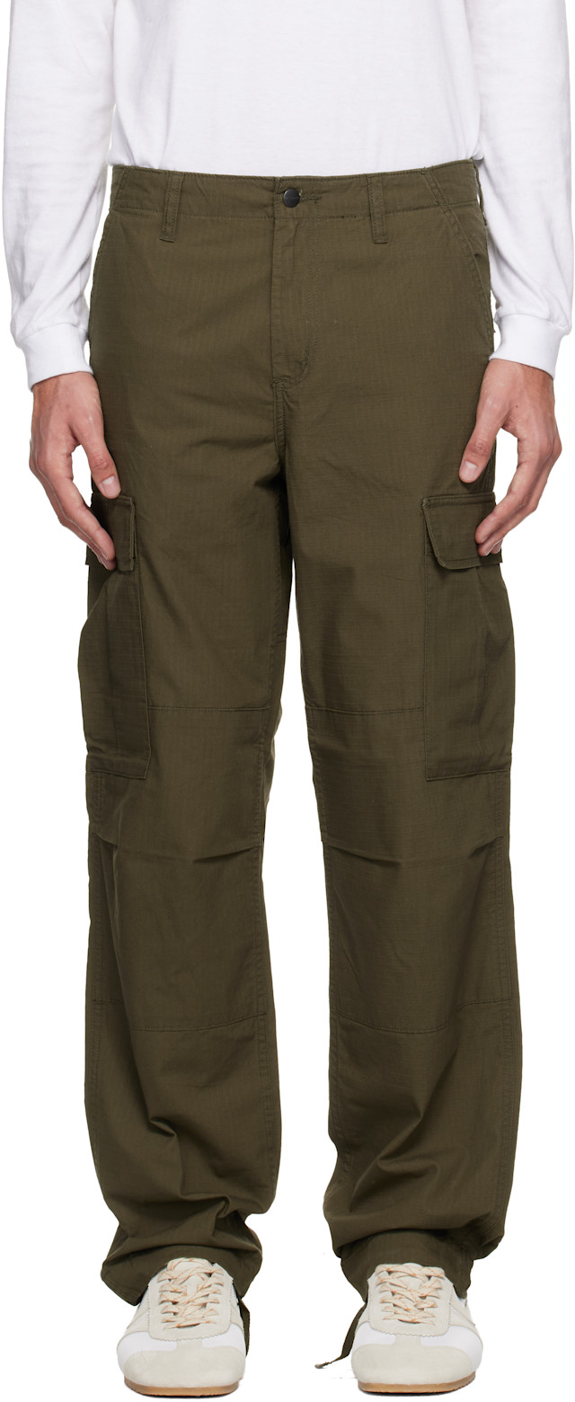 Carhartt Work In Progress: Khaki Regular Cargo Pants | SSENSE