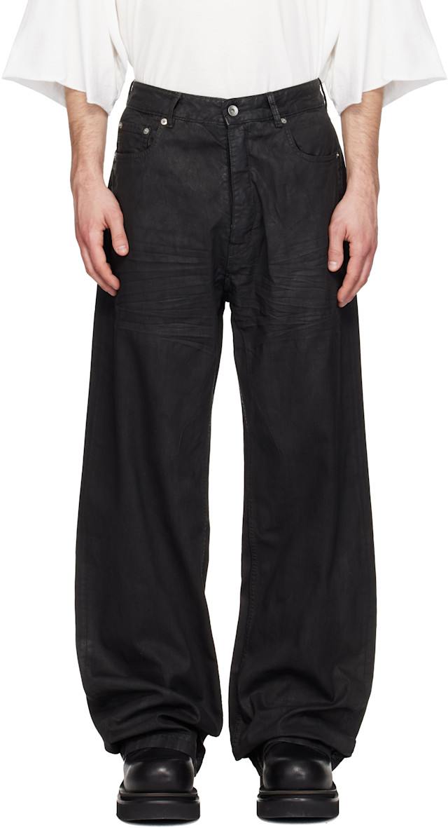 パンツ Rick Owens Geth jeans 28us Rick Owens DRKSHDW: Black Temple Geth Jeans | SSENSE