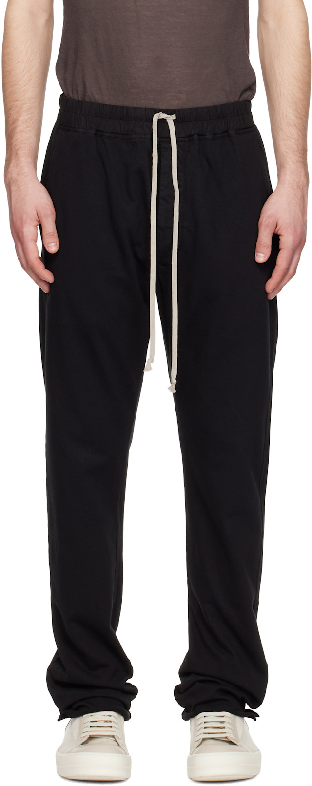 Rick Owens DRKSHDW: ブラック Temple Berlin ドローストリング