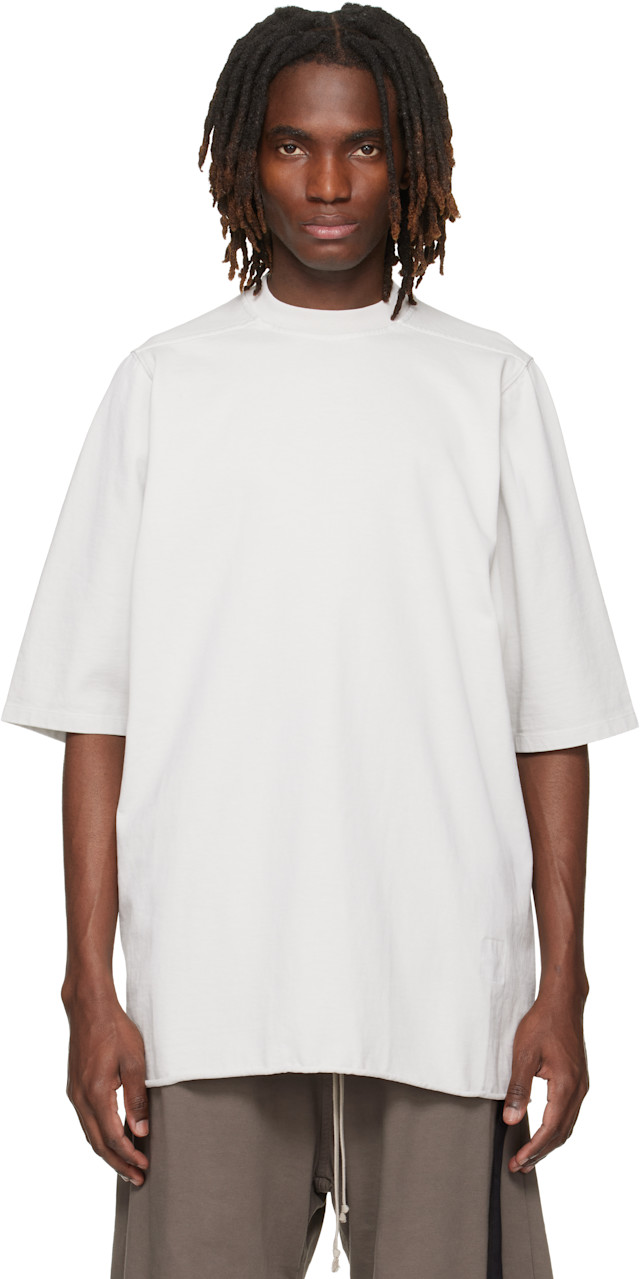 Rick Owens DRKSHDW: Off-White Temple Jumbo S/S T-shirt | SSENSE