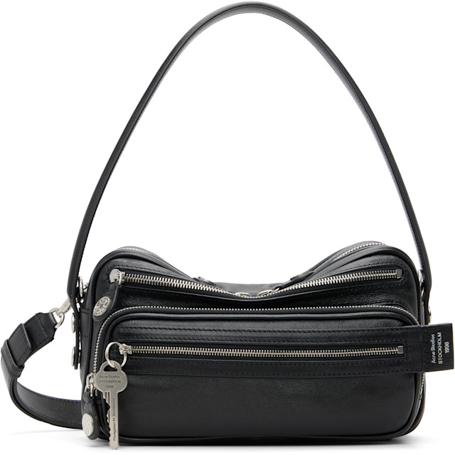 Acne Studios: Black Camero Party Bag | SSENSE