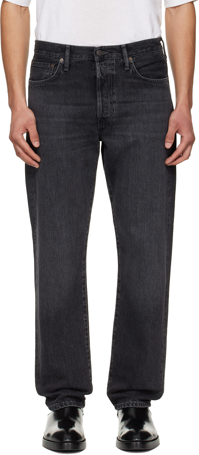 Acne Studios: Black 1996 Jeans | SSENSE