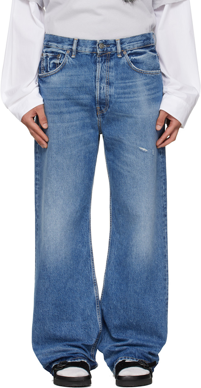 パンツ acnestudios2021 28.32 Acne Studios: Blue 2021M Jeans | SSENSE