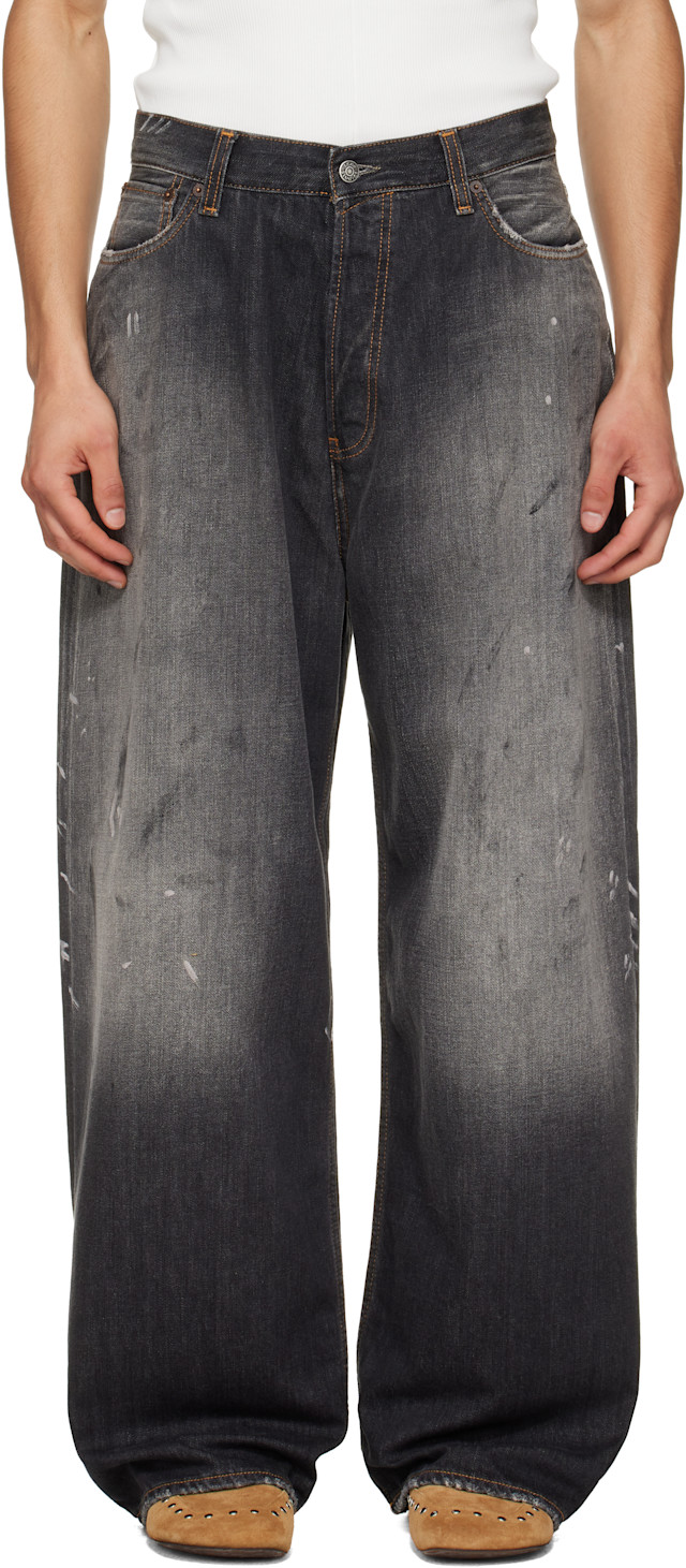 Acne Studios: Black 2023 Jeans | SSENSE