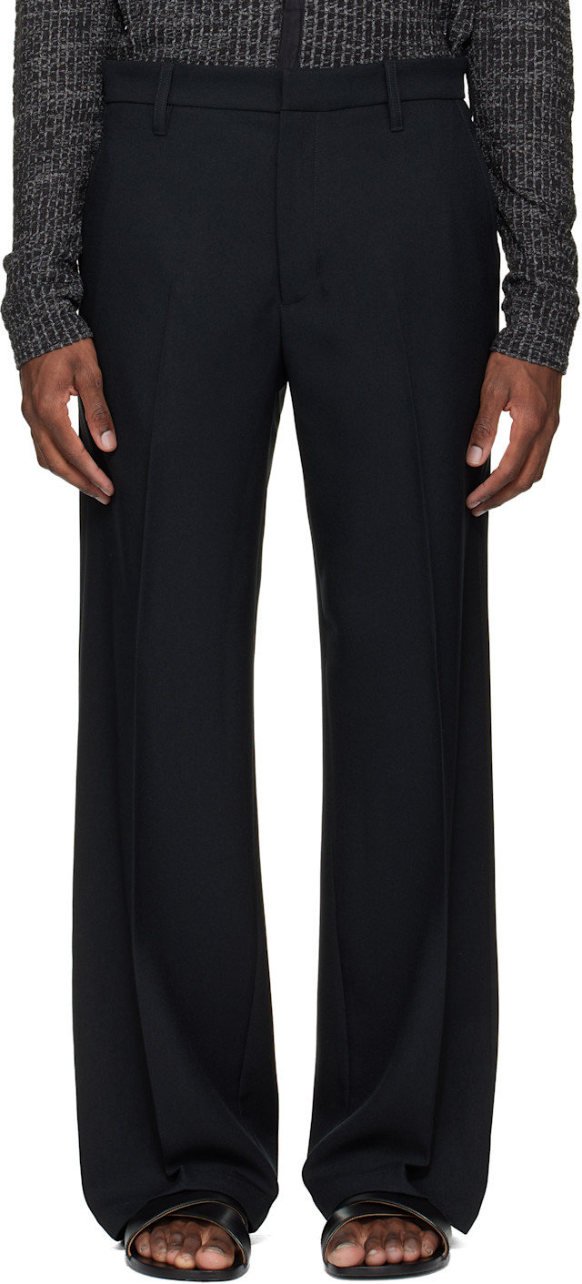 STOCKHOLM SURFBOARD CLUB TROUSERS スラックス stockholm-surfboard-club-black