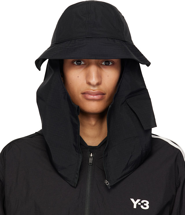Y-3: ブラック Util バケットハット | SSENSE 日本
