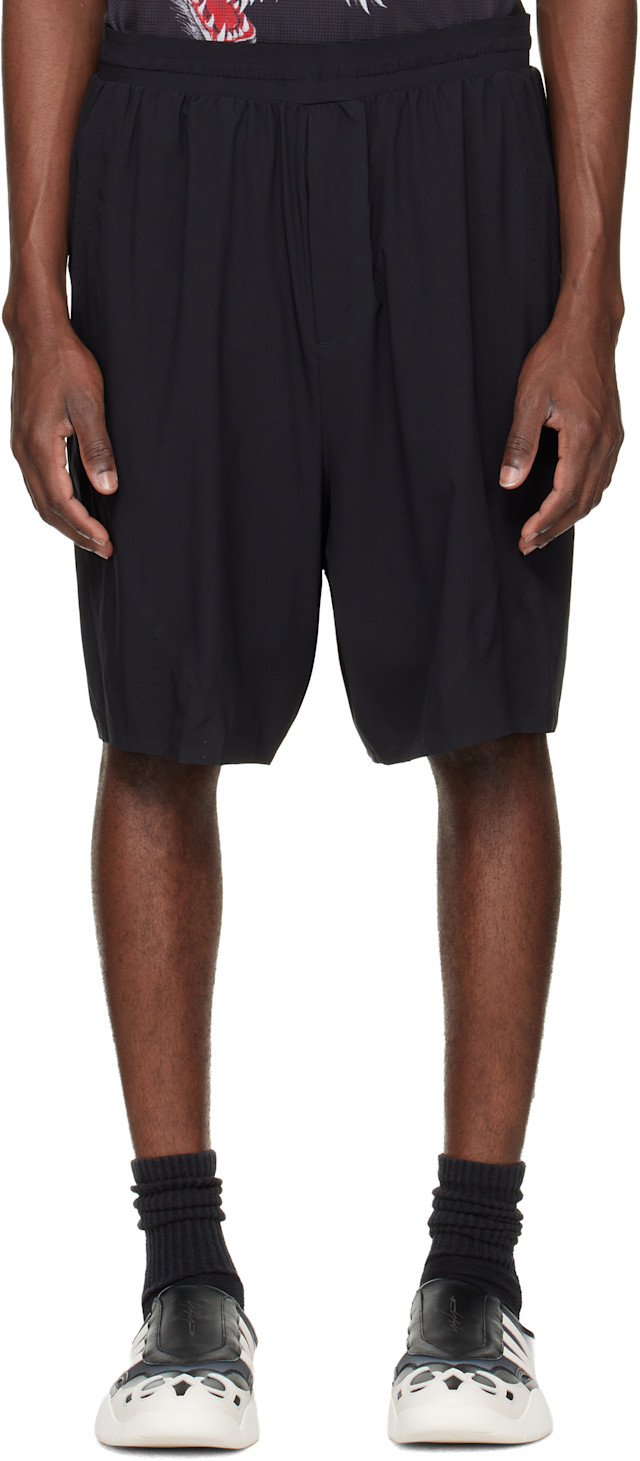 Y-3: Black Ultralight Woven Shorts | SSENSE