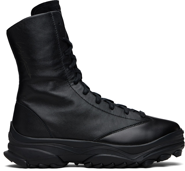 Y-3: Black GSG9 High Boots | SSENSE