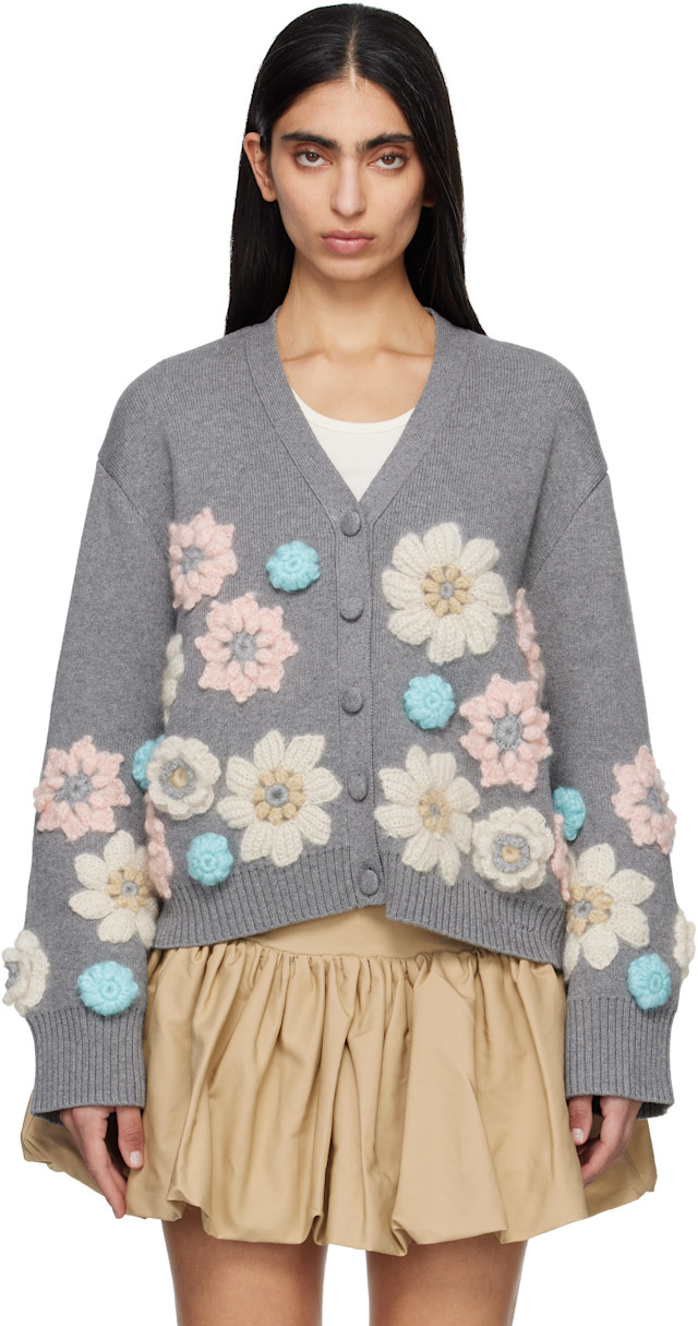 ganni-gray-cotton-cashmere-