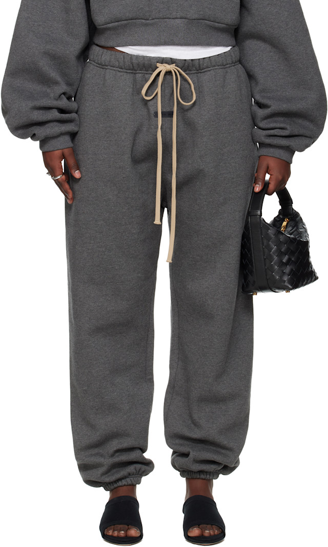 Fear of God ESSENTIALS: Gray Holiday Classic Lounge Pants | SSENSE