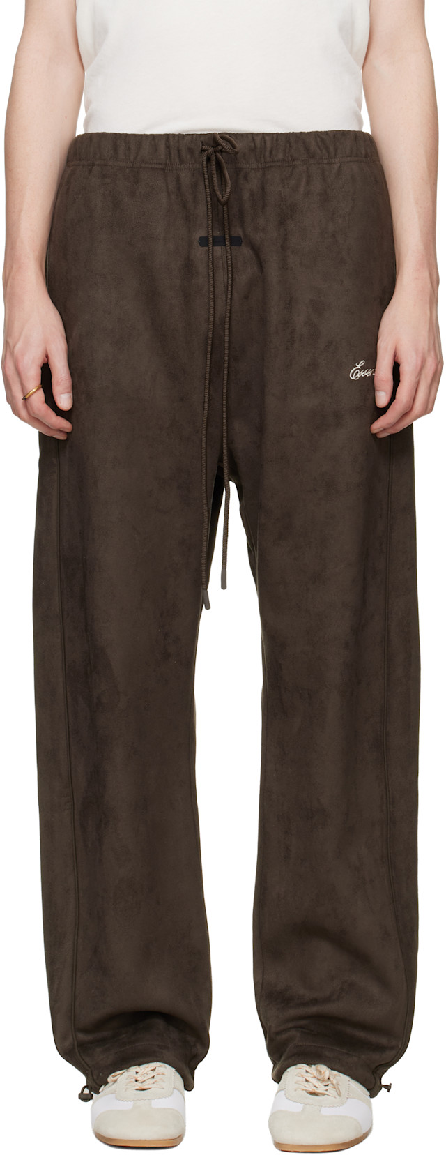 Fear of God ESSENTIALS: ブラウン Signature Relaxed フェイク