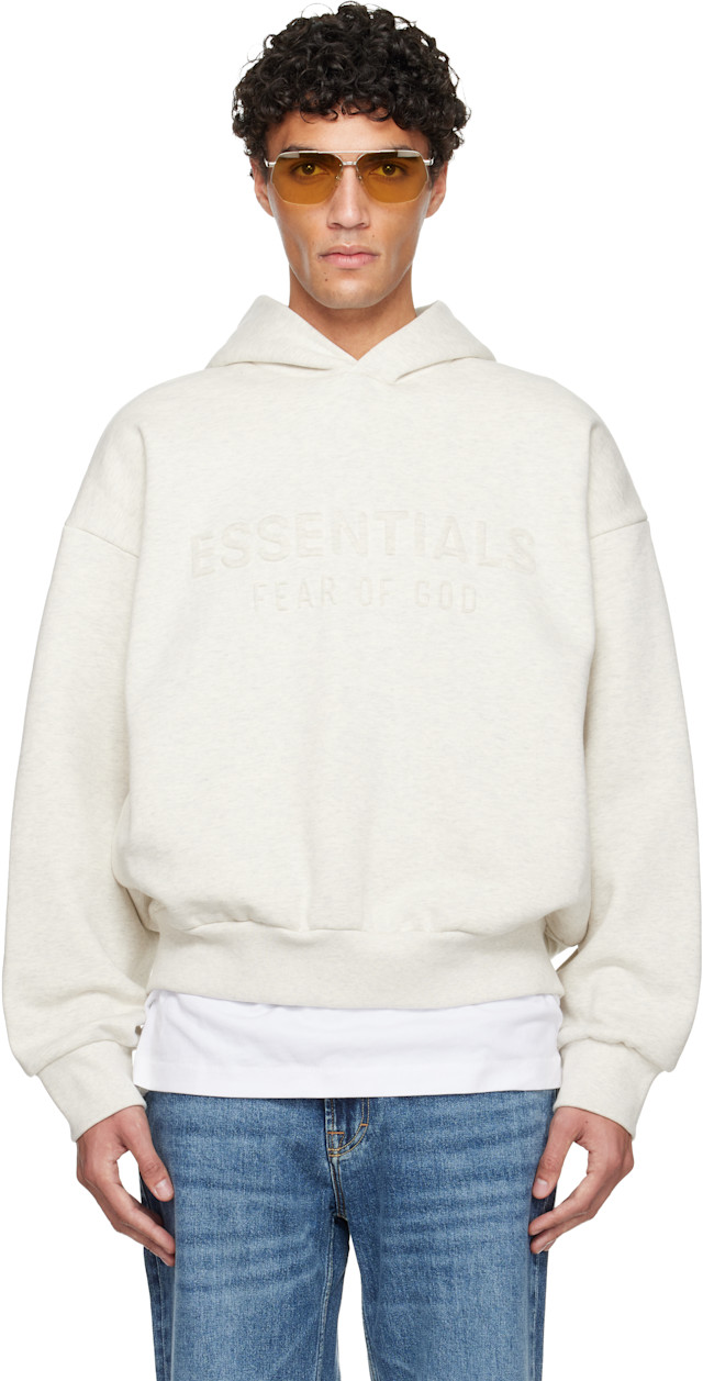 Fear of God ESSENTIALS: Off-White Holiday Embossed 'Essentials