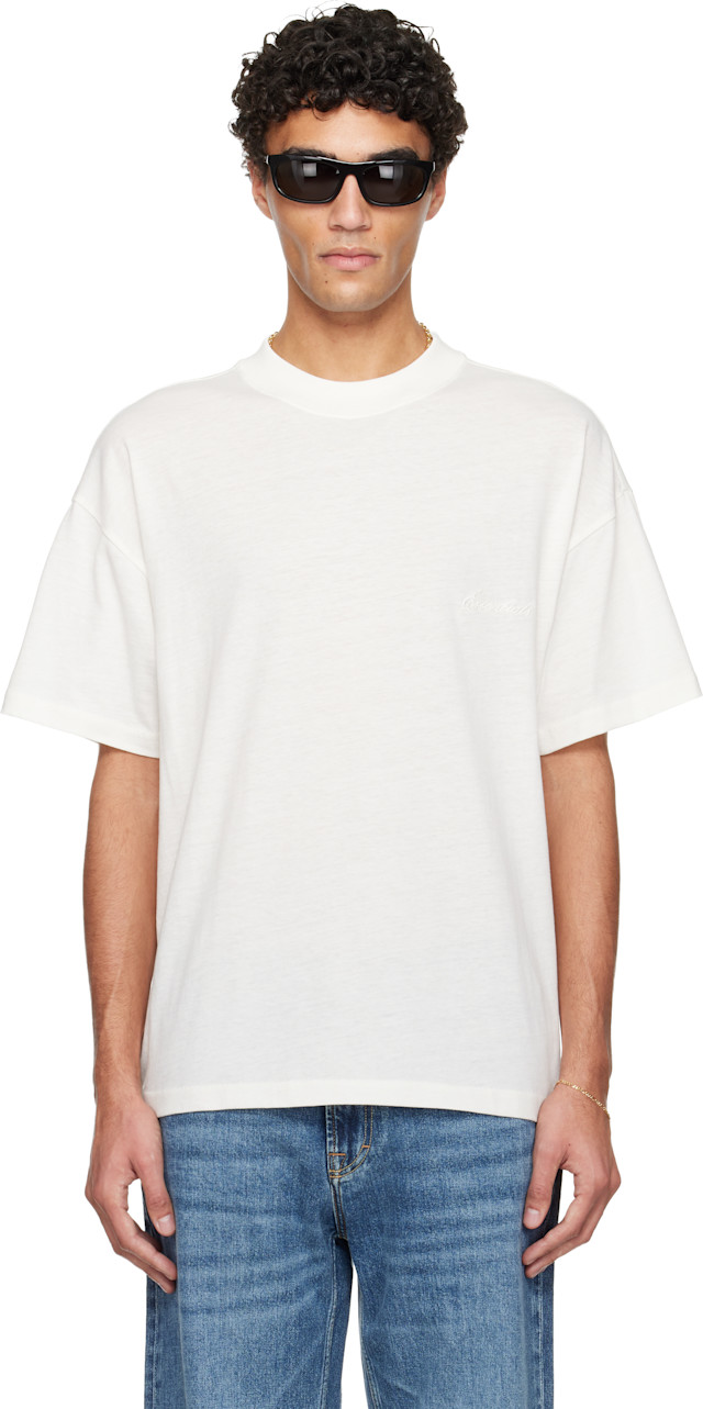 Fear of God ESSENTIALS: オフホワイト Holiday Embroidered Essential