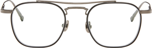 Matsuda: Gunmetal M3149 Glasses | SSENSE