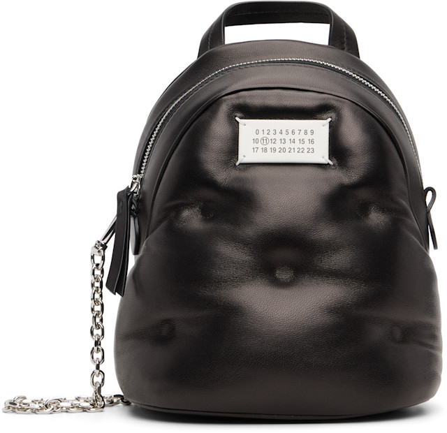 Maison Margiela: Black Glam Slam Backpack | SSENSE
