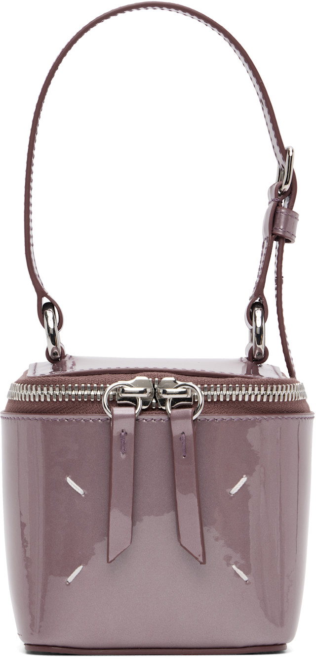 Maison Margiela: Purple Cube Mini Bag | SSENSE
