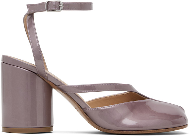Maison Margiela: Pink Tabi Heels | SSENSE