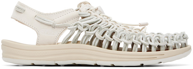 KEEN: オフホワイト UNEEK サンダル | SSENSE 日本
