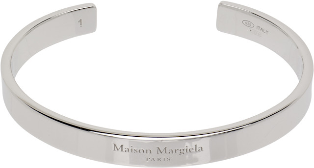 アクセサリー MAISON MARGIELA Bangle logo silver925 3 maison-margiela-logo-reference