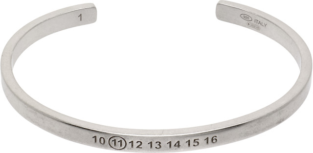 ことらシルバー Number ブレスレット Maison Margiela ことらシルバー Number ブレスレット Maison Margiela ことらシルバー