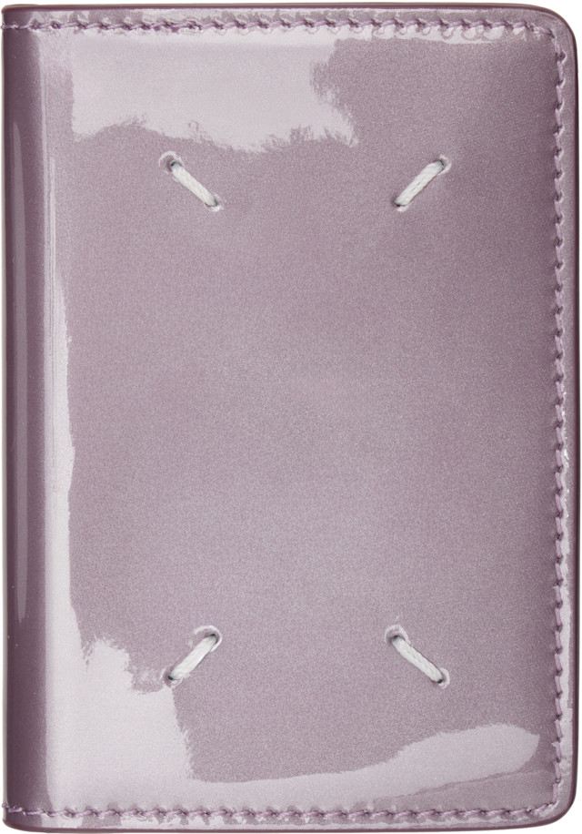 Maison Margiela: Pink Slim Card Holder | SSENSE