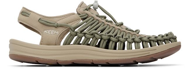 KEEN: Beige & Taupe UNEEK Sandals | SSENSE