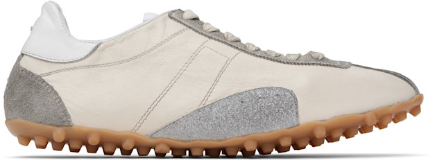 Maison Margiela: Off-White Sprinters Sneakers | SSENSE