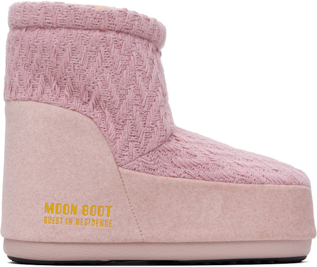 Guest in Residence: Pink Moon Boot Edition Icon Low No Lace Knit