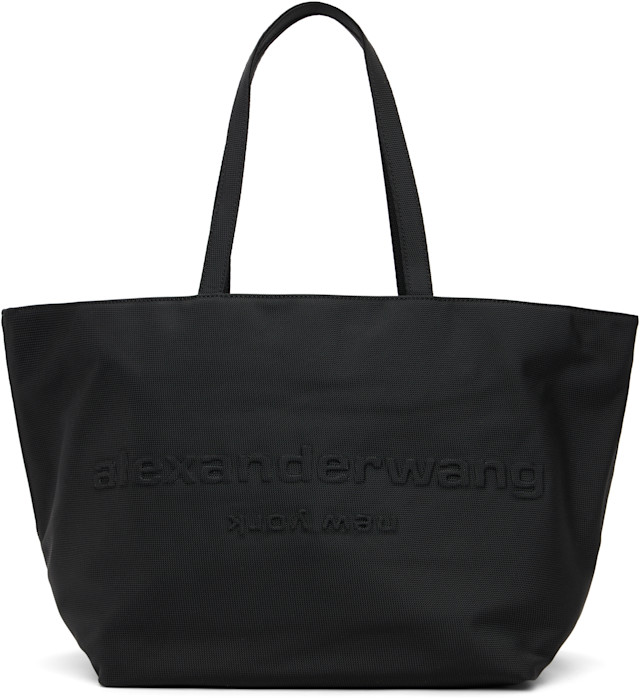 Alexander Wang: Black Punch Tote | SSENSE