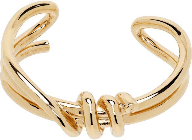 MM6 Maison Margiela: Knotted Bracelet | SSENSE MM6 Maison Margiela: Knotted Bracelet | SSENSE