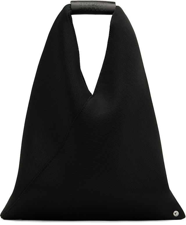 MM6 Maison Margiela: Black Classic Small Tote | SSENSE