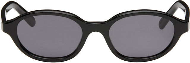 MM6 Maison Margiela: Black 2 Sunglasses | SSENSE