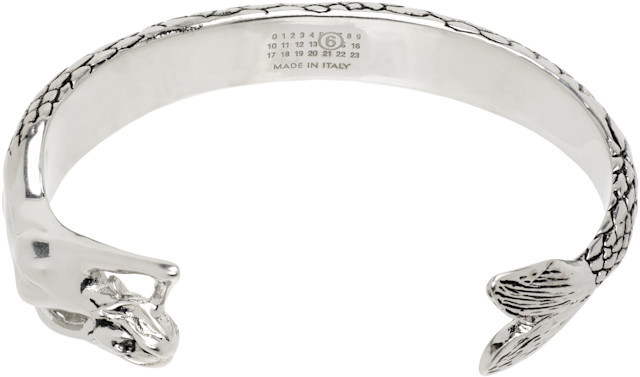 MM6 Maison Margiela: Mermaid Cuff Bracelet | SSENSE