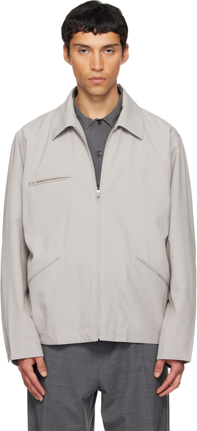 ジャケット・アウター MM6 Maison Margiela Sports Jacket 48 MM6 Maison Margiela: Gray Sports Jacket | SSENSE