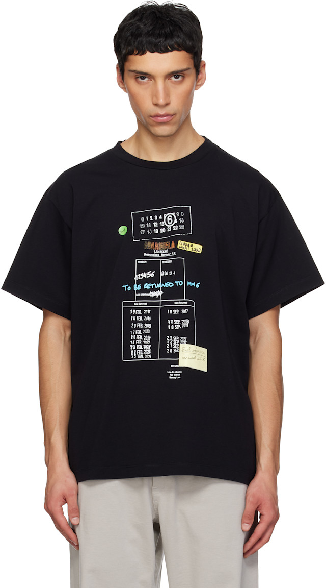 【新品】MM6×Edition PRINT TEE MM6 Maison Margiela Womens Care Label Print Tee – Extra Butter
