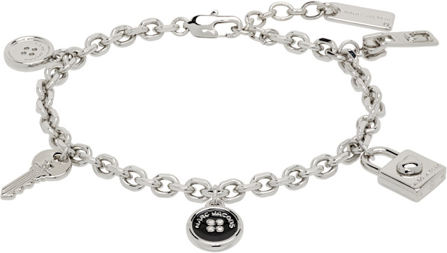 Marc Jacobs: Button Charm Bracelet | SSENSE