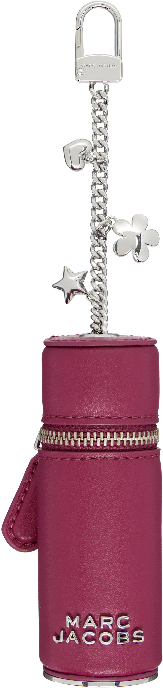 Marc Jacobs: ピンク 'The Everyday Lipstick Case' バッグチャーム