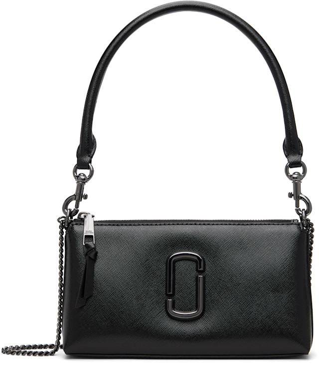 【MARC JACOBS】ザ スナップショット DTM - BLACK Marc Jacobs: Black 'The Snapshot DTM' Convertible Shoulder Bag