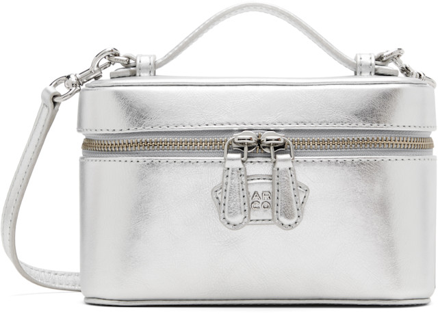 Marc Jacobs: Silver 'The Everyday Vanity' Bag | SSENSE