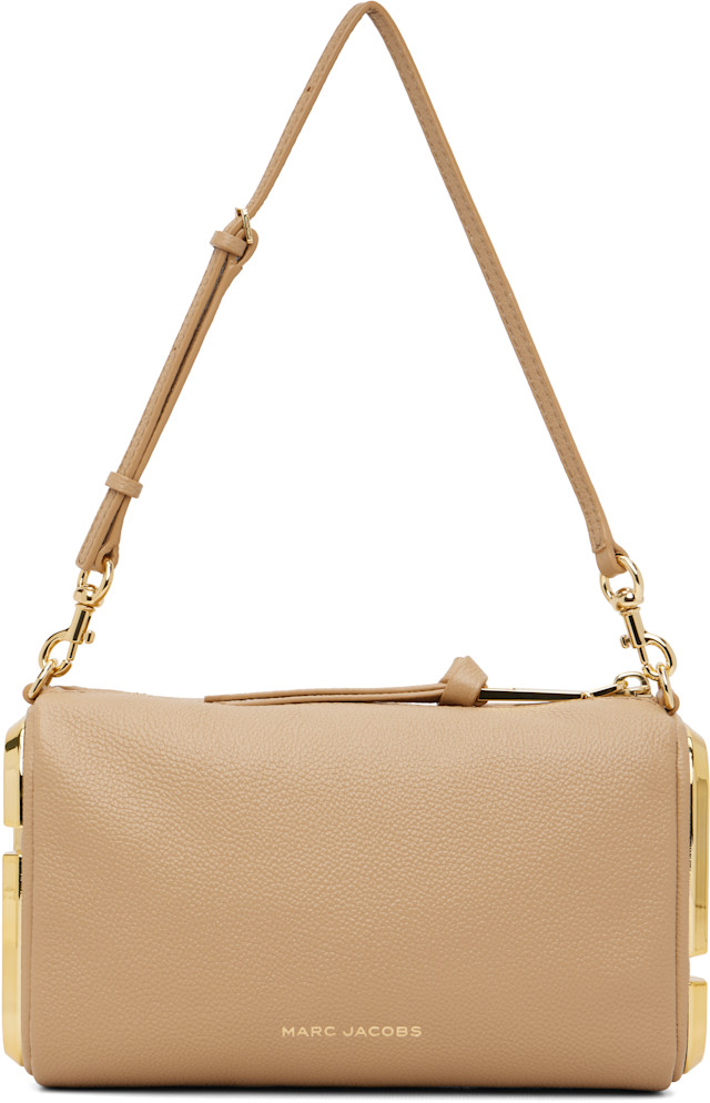 MARC JACOBS ハンドバッグ ベージュ レザー Marc Jacobs: Beige 'The Snapshot' Shoulder Bag | SSENSE