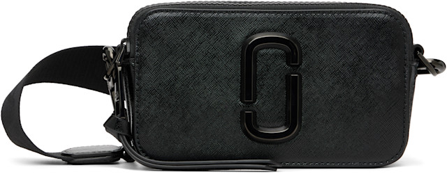Marc Jacobs: Black 'The Snapshot DTM' Bag | SSENSE