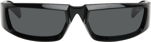 Prada Eyewear: ブラック PR 25YS サングラス | SSENSE 日本