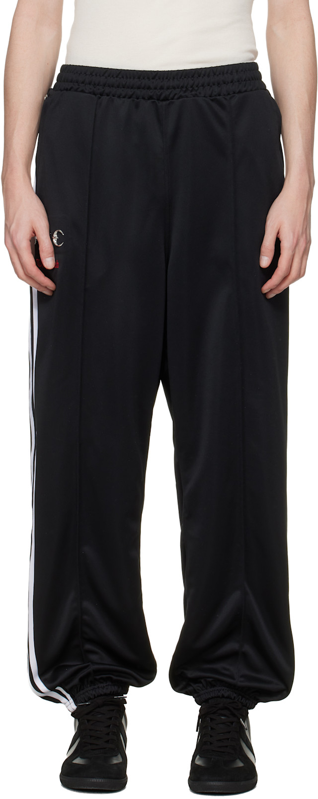 Thug Club: Black adidas Originals Edition TC SST Jogger Pants