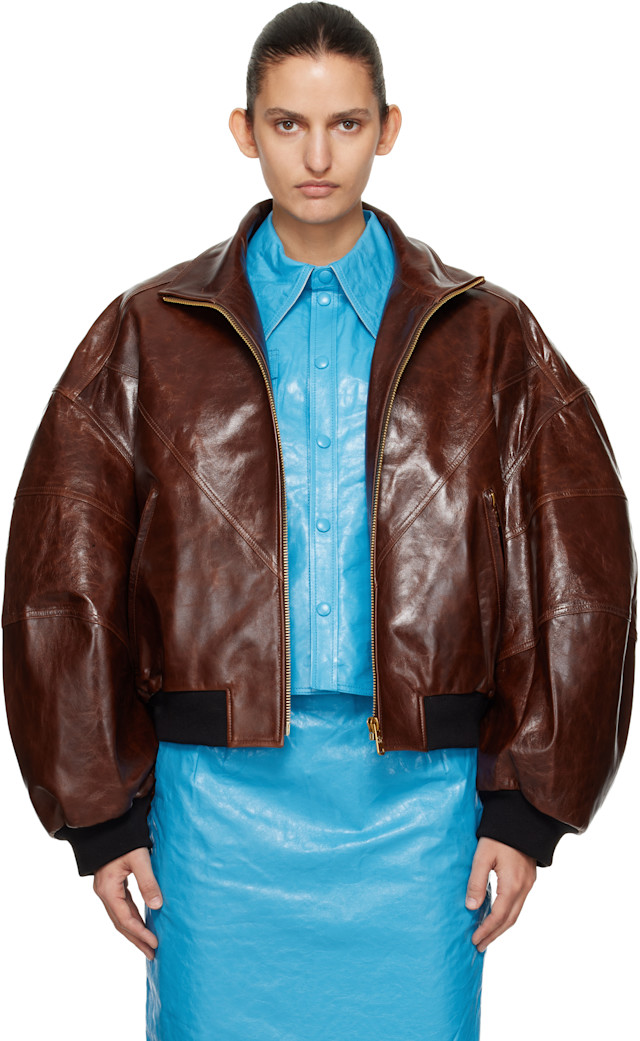 willy-chavarria-brown-leather-