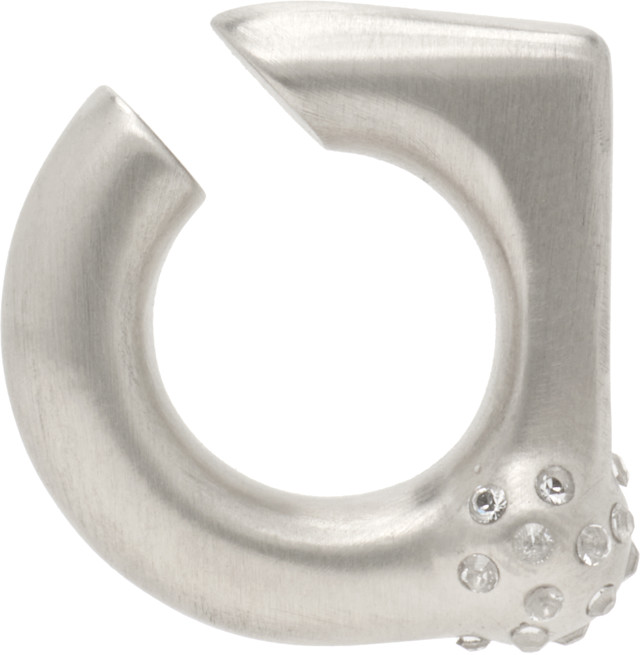 Rick Owens: Temple Orb Ear Cuff | SSENSE
