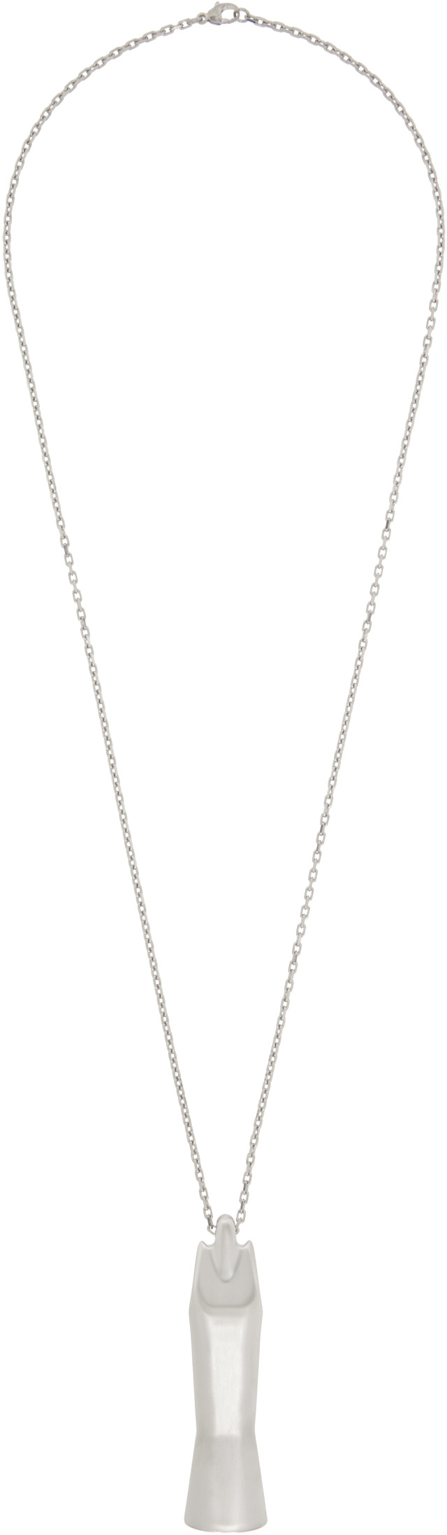 Rick Owens: Temple Mega Sister Charm Necklace | SSENSE Rick Owens: Temple Mega Sister Charm Necklace | SSENSE