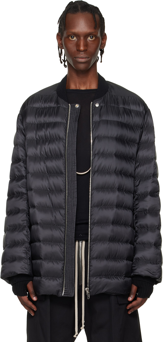 ♪送料無料★フライトダウンジャケット★黒★S★検索用【 Rick Owens】♪ Rick Owens: Moncler + Rick Owens ブラック フライト ダウン