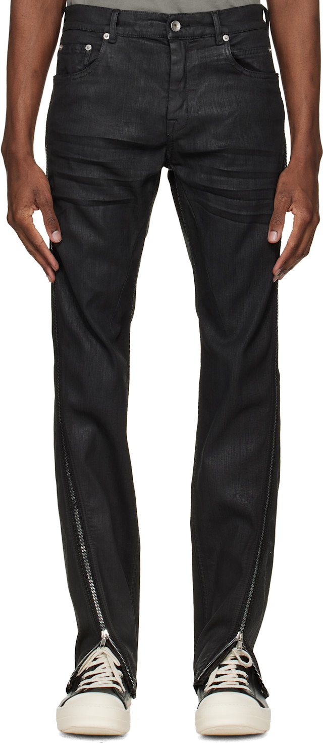Rick Owens: Black Temple Vega Jeans | SSENSE