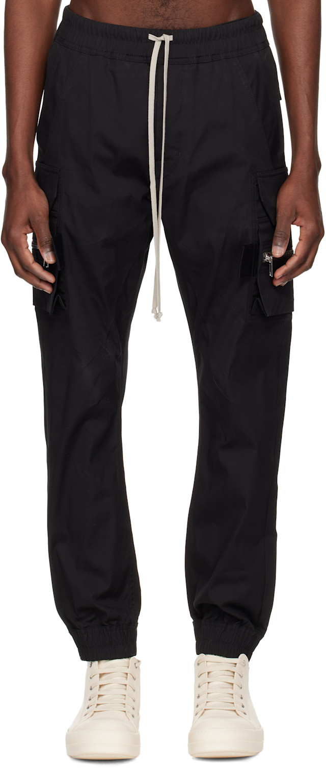 Rick Owens: Black Temple Mastodon Cargo Pants | SSENSE